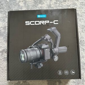 FeiyuTech SCORP-C Camera Stabilizer 3-Axis Handheld Gimbal Stabilizer. Open box